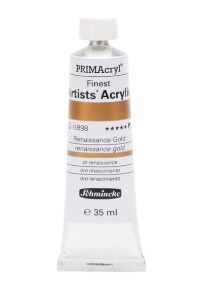 Schmincke Prımacryl Artist Akrilik Boya 35 Ml Seri 2 898 Renaissance Gold