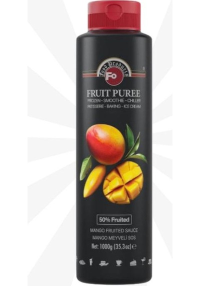 Frozen Mango Meyveli Sos %60 Gerçek Meyve Püresi 1000 Gr