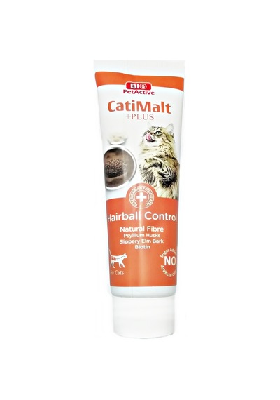 Bio Petactive Hairball Control Tüy Yumağı Önleyici Attırıcı Kedi Malt Macunu