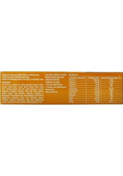 Pro Efervesan 15 Tablet