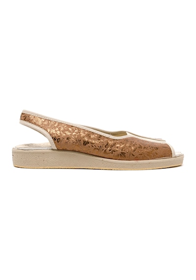 Sandalet Kadın 983 Green Life Stretch Women's Footwear Brown Brown Kahverengi