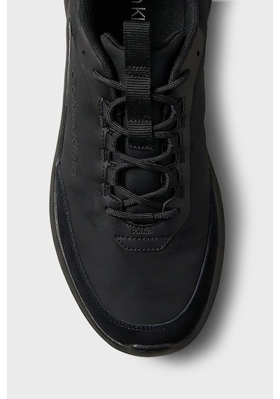 Calvin Klein Süet Detaylı Sneaker Ayakkabı Erkek Ayakkabı Hm0hm02342 0gj Siyah
