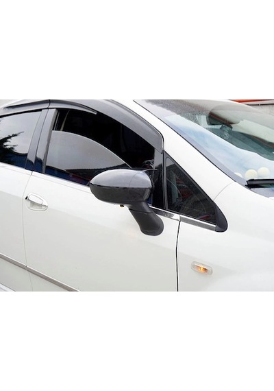 Fiat Linea Batman Yarasa Ayna Kapağı Piano Black Abs Plastik