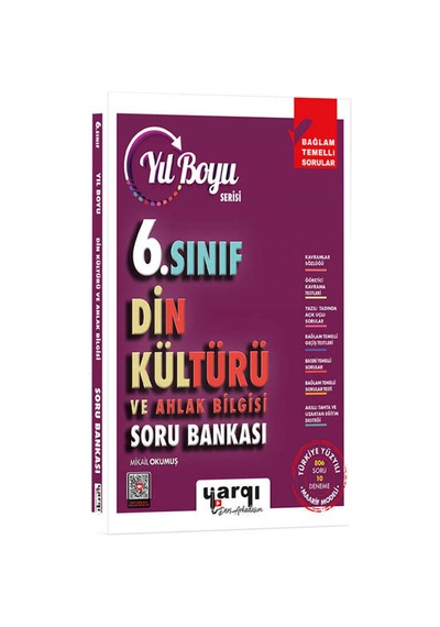 Ders Arkadaşım 6.sınıf Din Kültürü Ve Ahlak Bilgisi Yıl Boyu Soru Bankası