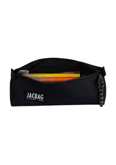 Jacbag Prıme Pencıl Case-üçgen Tip Kalem Kutusu Siyah