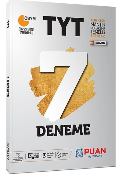 Tyt Video Çözümlü 7 Deneme Puan Yayınları