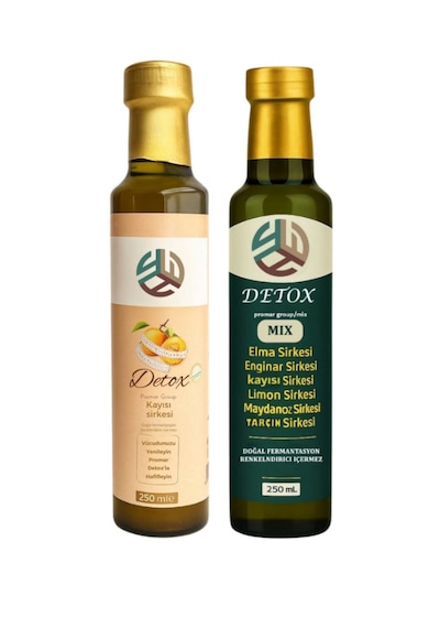 Mix  Sirkesi 250 Ml+ Kayısı  Sirkesi 250 Ml