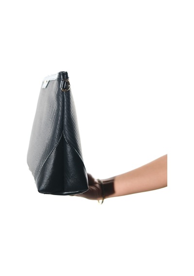 Luvishoes Puıja Siyah Örgü Kadın Çapraz Çanta