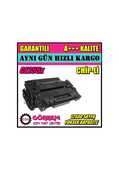 Hp Ce255X Uyumlu Toner (3015Dn / 3015X) 6000 Sayfa