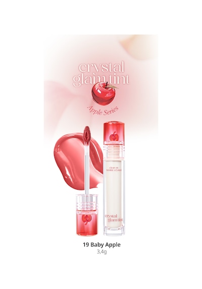 Clıo Crystal Glam Tint 19 Baby Apple Apple Series 19 Baby Apple