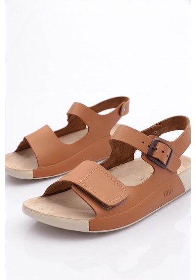 Dgn P28 Kadin Çift Bantli Sandalet P28-1512-R1755 Taba