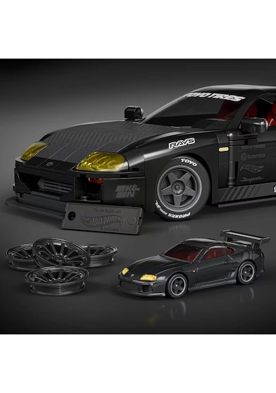 Hot Wheels Elite Serisi 94 Toyota Supra Mkiv Araba Yapım Seti 824 Parça Jkg40 Çok Renkli