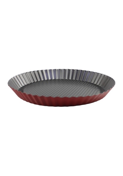 Turta Tart Kalıbı Kırmızı 28cm
