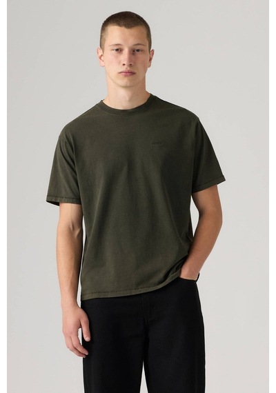 Levi's Erkek Eskitme Görünümlü Rosin Red Tab Vintage T-shirt-16490 Yeşil