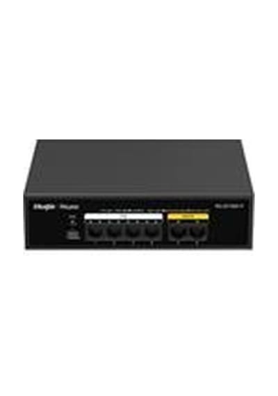Ruijie-reyee Rg-es106f-p 4 Port Poe+ 10-100-1000 Mbps+2 Port 10-100 Mbps Uplink Switch Kdo