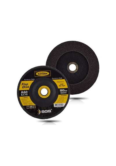 Sgs 180X60 Kum Flap Disk Zımpara Sgs452 1 Adet