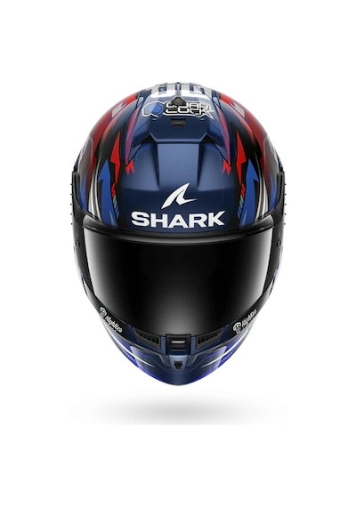 Shark Skwal Cup Replica Zarco Gp Mavi-kırmızı-beyaz Kapalı Kask Pınlock Hediyelidir