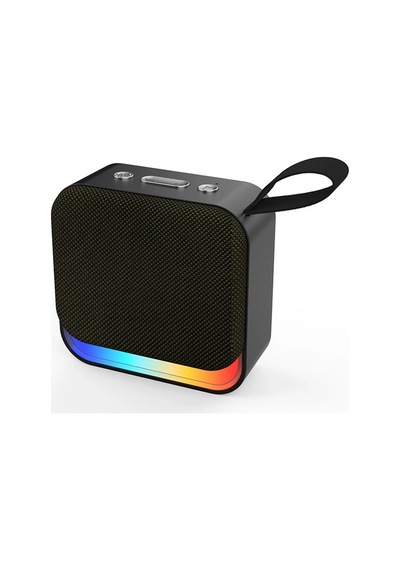Rgb Işıklı Taşınabilir Bluetooth Hoparlör Mini Kablosuz Speaker