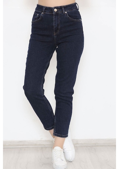 Mokashopin - Boyfriend Kot Pantolon Koyumavi - 11917.1431. 001