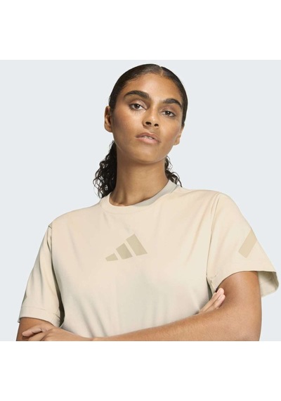 Adidas Kc7717 W Z.n.e. Tee Kadın Tişört Bej