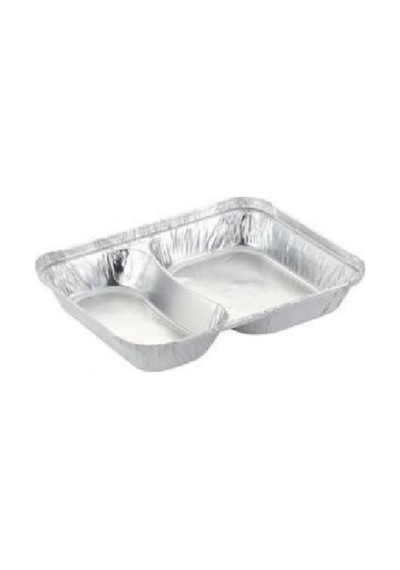 2 Gözlü Yemek Tabağı