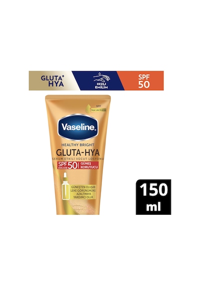 Vaseline Gluta-hya Serum Etkili Vücut Losyonu Güneş Koruyucu 150 Ml Vaseline Gluta-hya Serum Etkili Vücut Losyonu Güneş Koruyucu 150 Ml