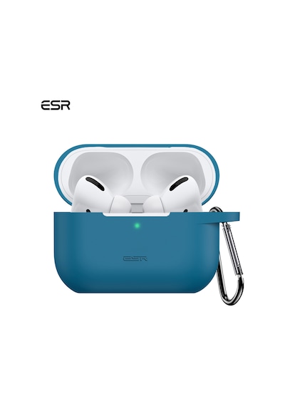 Apple AirPods Uyumlu Pro / Pro 2 Bounce Carrying Kılıf Mavi