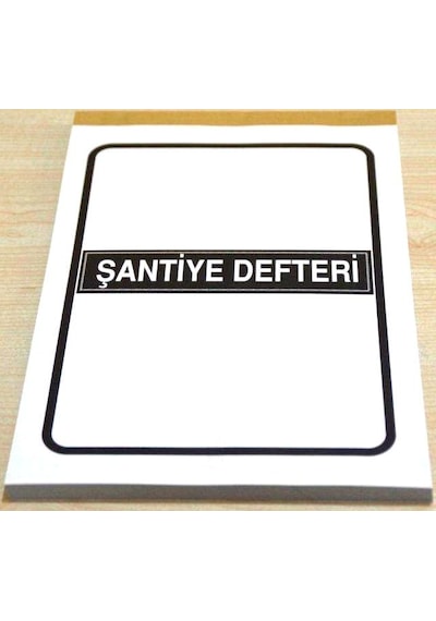 Şantiye Defteri Günlük