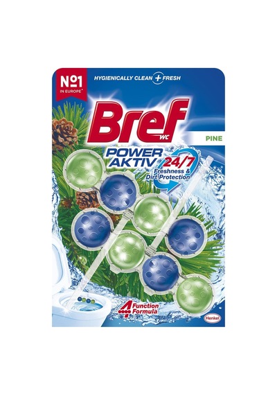 Bref Power Aktif Wc Blok Çam 2 X 50 G - 8 Adet Tarı