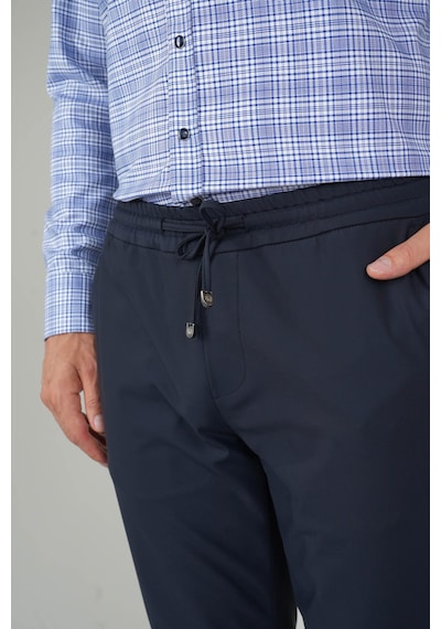 Bisse Lacivert Jagger Lastikli Rahat Erkek Pantolon Pns24k24006 D39 Lacivert