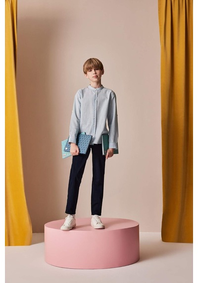 DeFacto Erkek Çocuk Düz Paça Basic Düz Gabardin Pantolon X4224A625SMNV135