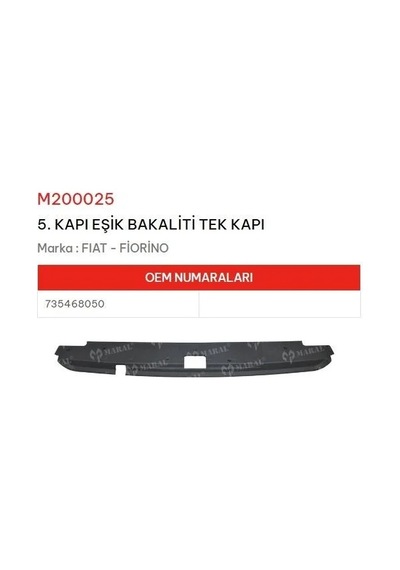 Arka Bagaj Esık Bakalıtı Tek Kapı Fıorıno 1