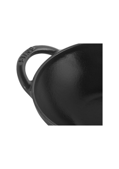 Ikea 40511 Döküm Kapaklı Wok Tava 16,7 Cm Siyah 2 Parça