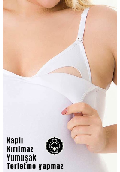 Par Lıngerıe Kaplı Emzirme Atletli 2li