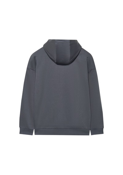 Skechers M Essential Full Zip Hoodie Sweatshirt Erkek Gri Sweatshirt S2610014-3998 Gri