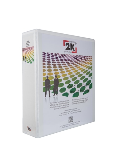 Evrak Sunum Tanıtım Firma Klasörü A4 Pvc 7 Cm 4 Halkalı 520 Yaprak Kapasiteli Ring Binder File 27,5x32 Cm