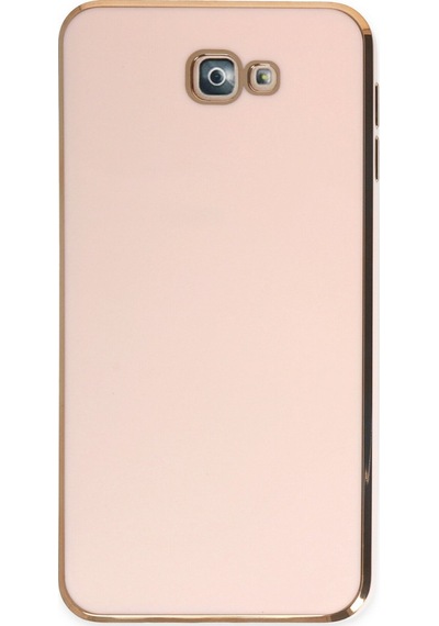 Galaxy J7 Prime Kılıf Volet Silikon - Pembe