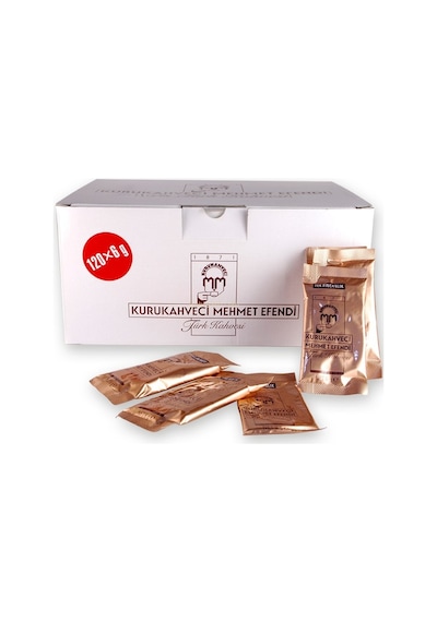 Kurukahveci Mehmet Efendi Tek Fincanlık Türk Kahvesi 120 x 6 G