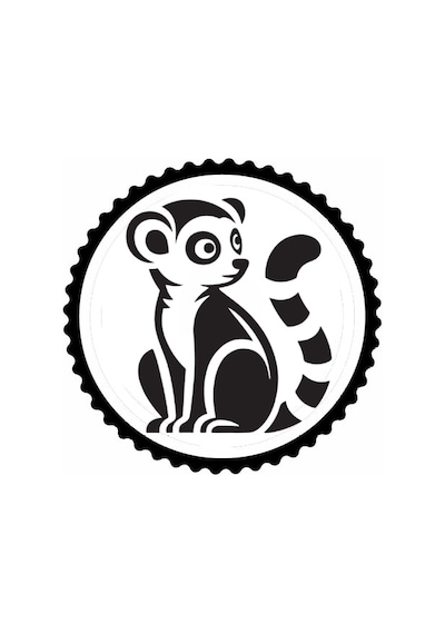Lemur Tasarım Sticker 30 X 30 Cm
