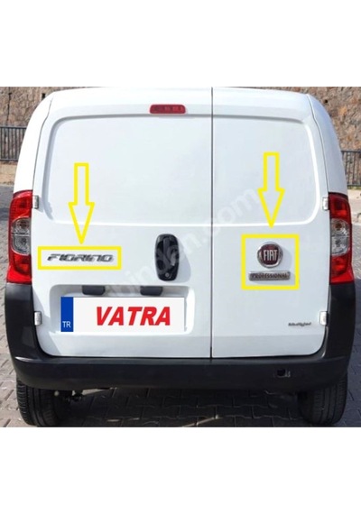 Fiorino Panorama 1.3 Multijet 2022-2024 Fıorıno Ve Professıonal Krom Bagaj Yazısı Bagaj Arma