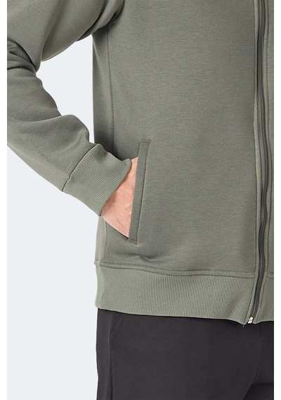 Slazenger Majestıc I Erkek Haki Sweatshirt Haki