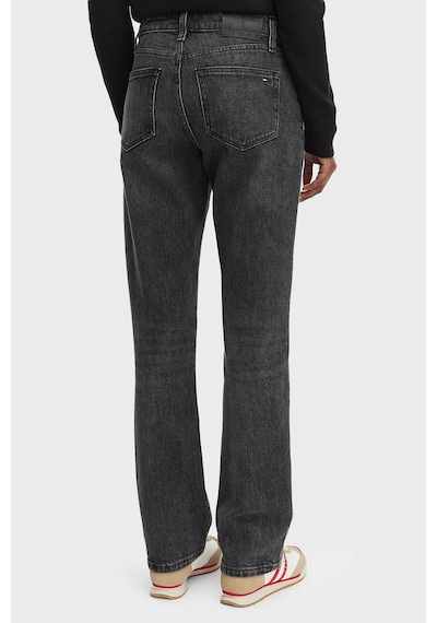 Tommy Jeans Slim Fit Yüksek Bel Düz Paça Jean Kadın Kot Pantolon Dw0dw23469 1bz Mavi