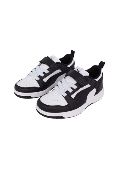 Puma Rebound V6 Çocuk Spor Ayakkabı 397419-01 Beyaz