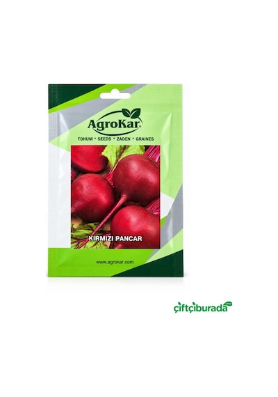 Agrokar Kırmızı Pancar Tohumu 10 G