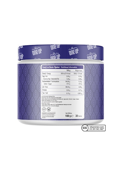 One Up Psyllium Husk Karnıyarık Otu Tozu 180 G