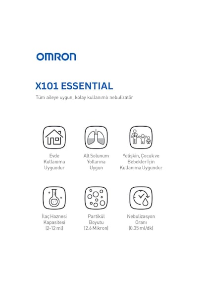 Omron Neb X101 Easy Ne-c101-eo Nebülizatör