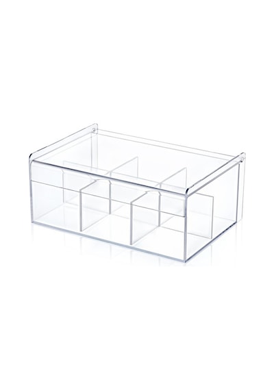 Box Up Şeffaf Kapaklı Çay Kutusu