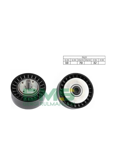 Bms 466 Alternatör Gergi Rulmanı Opel Antara Chevrolet Captıva-cruze-orlando 2.0-2.2 D 96868478-4802597 -
