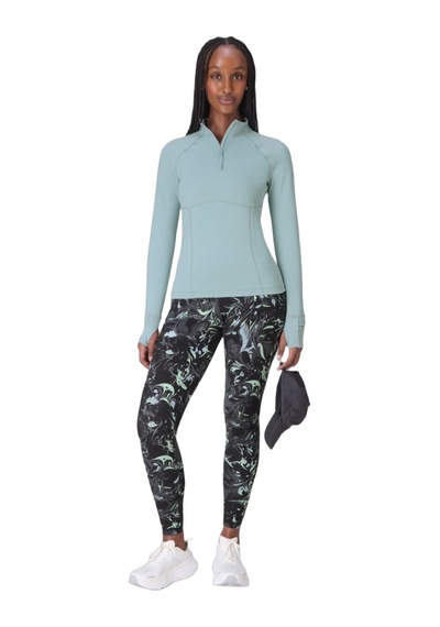 Sweaty Betty Pro Run Half Zıp 5525 Mavi
