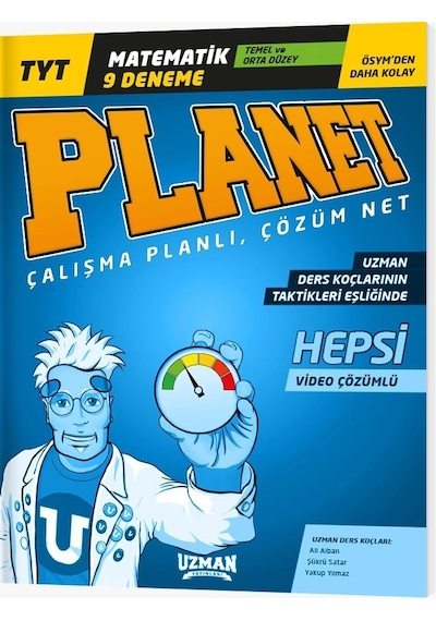 Uzman Tyt Matematik 9 Lu Deneme - Temel Ve Orta Düzey